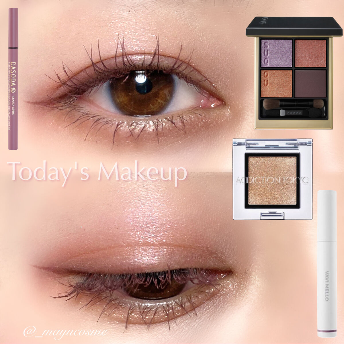 [VAVI MELLO] ムードメイカーカラーマスカラ 04　アドラブル(04 ADORABLE)/VAVI MELLO/マスカラを使ったクチコミ（1枚目）