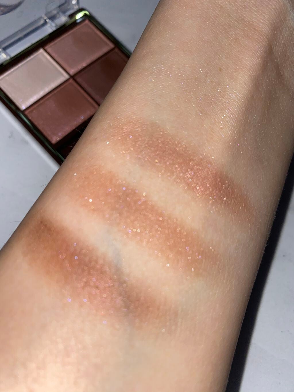 スキニーリッチシャドウ/excel/アイシャドウパレットを使ったクチコミ(8枚目)