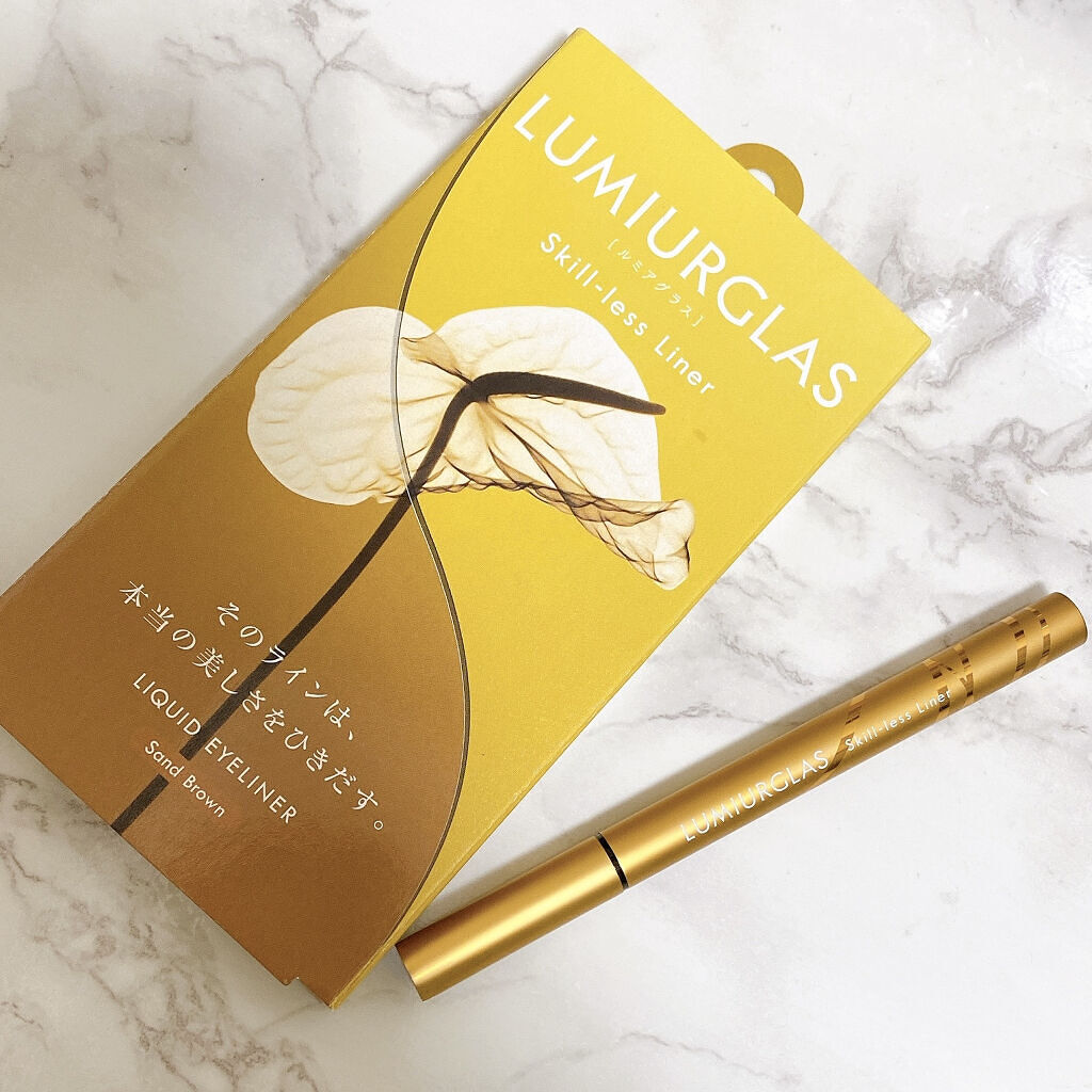 スキルレスライナー/LUMIURGLAS/リキッドアイライナーを使ったクチコミ（2枚目）