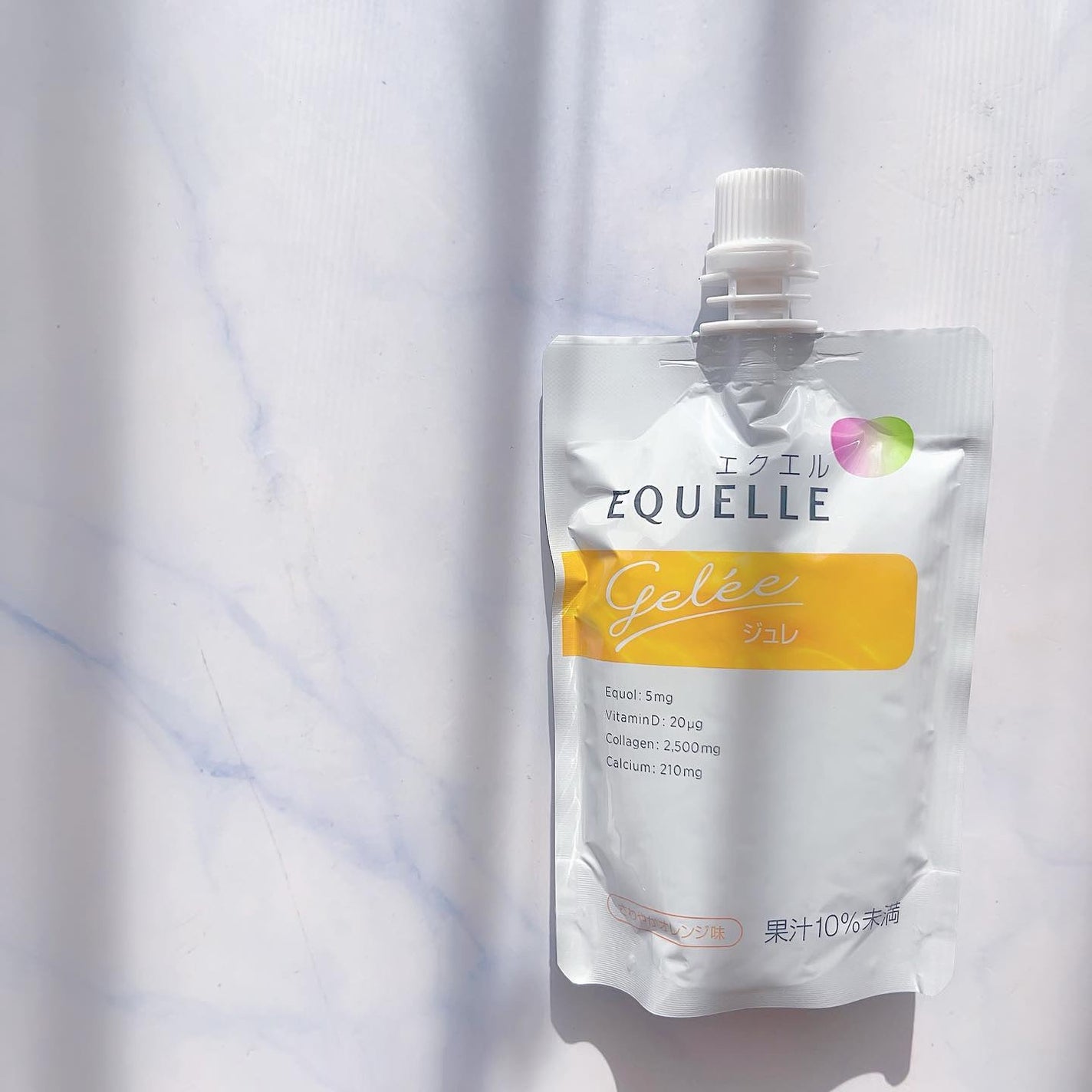 エクエル ジュレ さわやかオレンジ風味/大塚製薬/ゼリー飲料を使ったクチコミ(1枚目)
