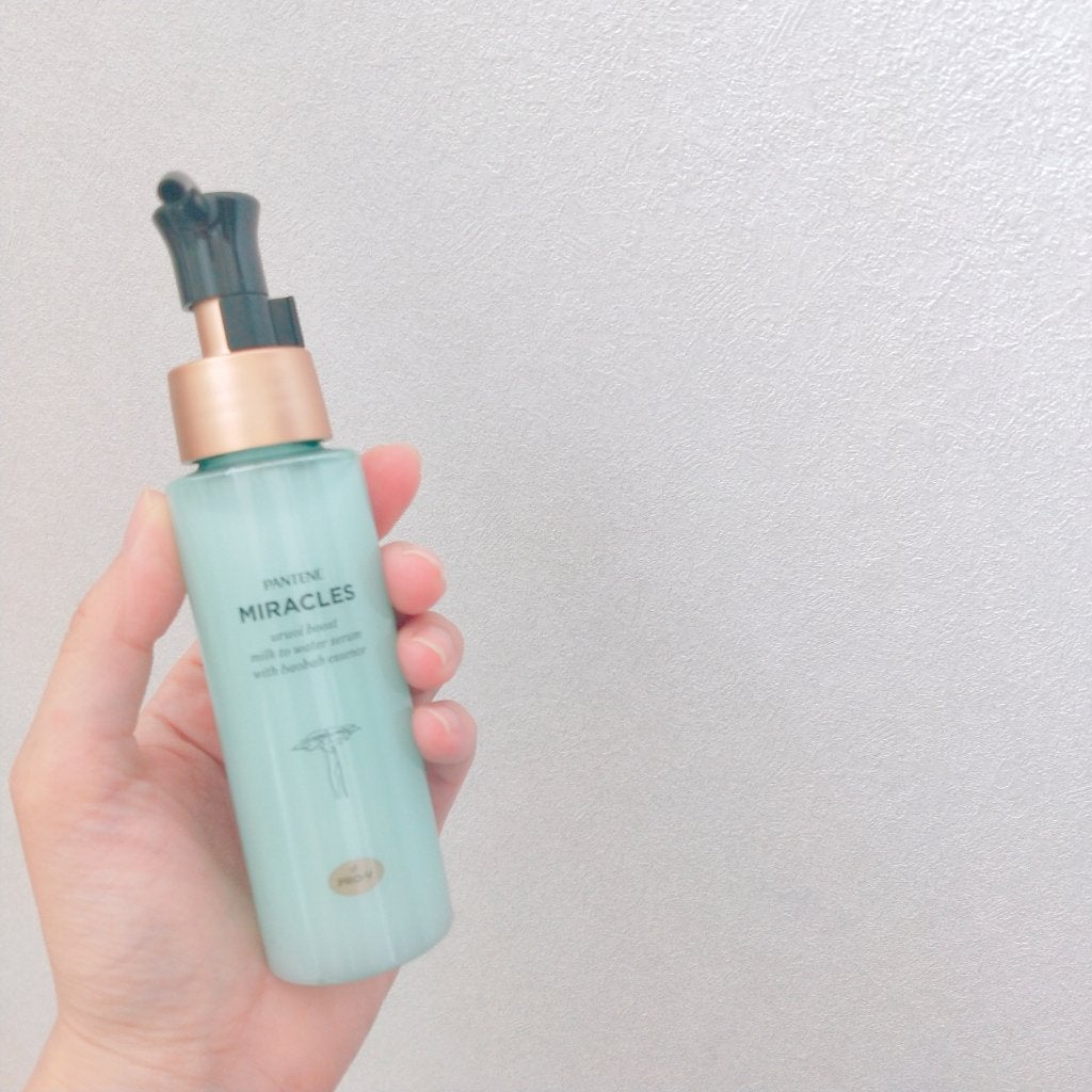 ミラクルズ うるおいブーストミルクウォーターセラム/パンテーン/アウトバストリートメントを使ったクチコミ(2枚目)