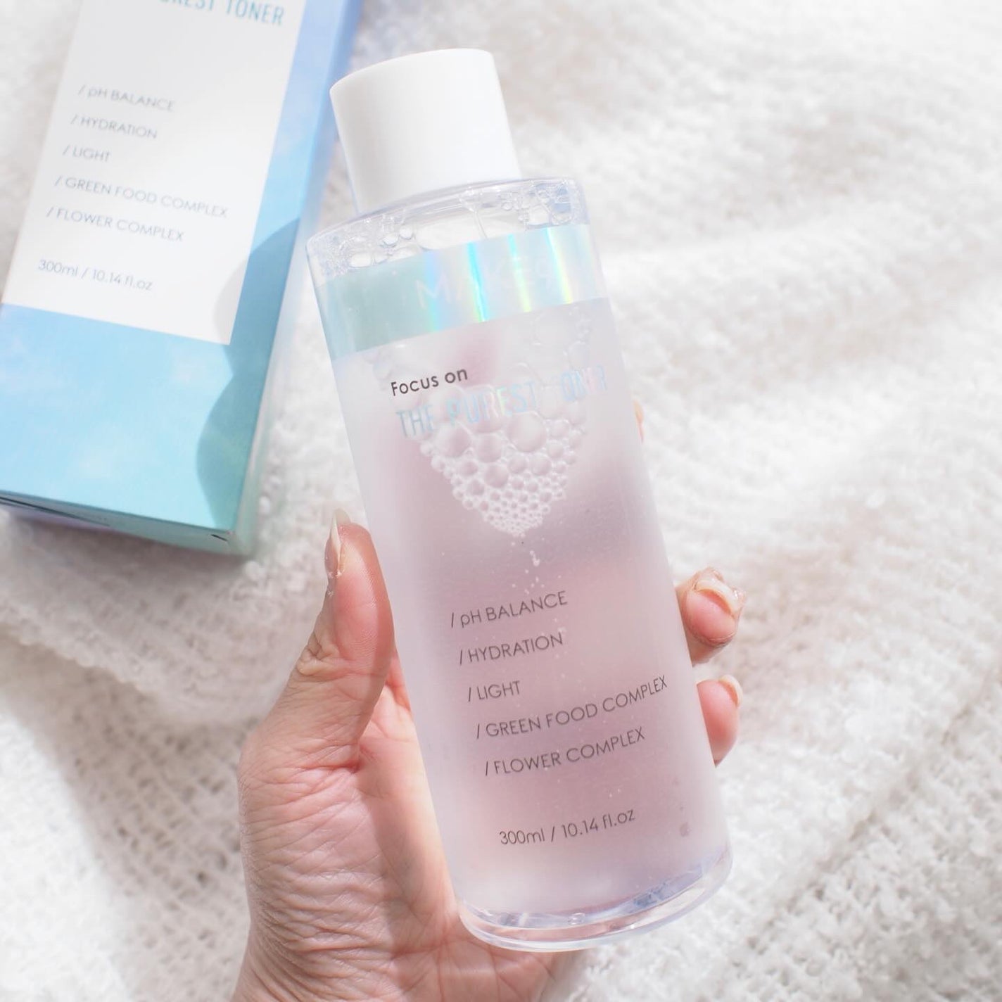 ザ・ピュアレストトナー/MAKE9/化粧水を使ったクチコミ(2枚目)