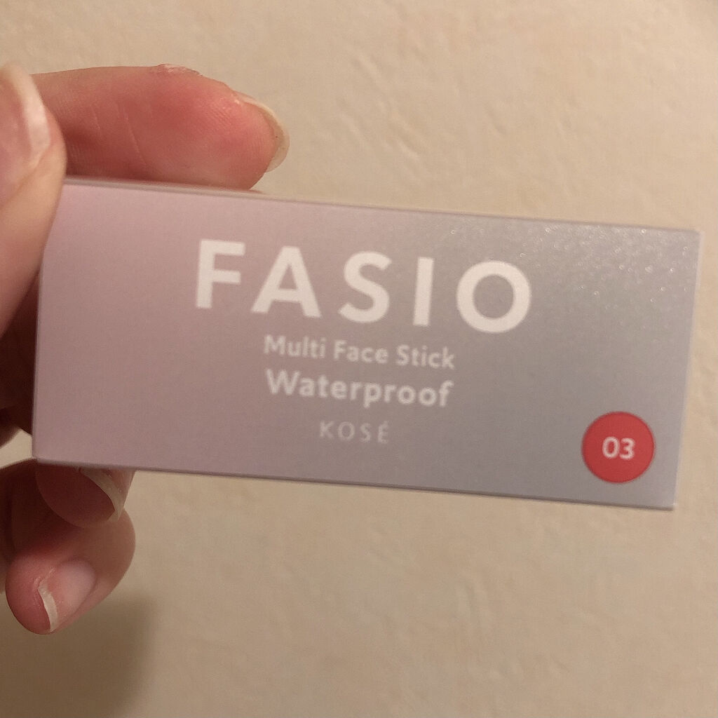 マルチフェイス スティック/FASIO/ジェル・クリームチークを使ったクチコミ（2枚目）