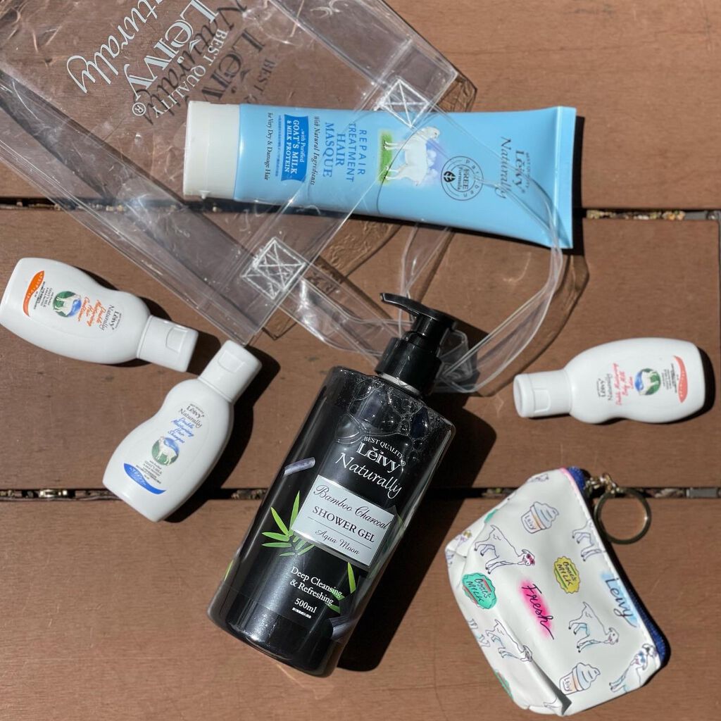 レイヴィー リペアトリートメントヘアマスクゴートミルク/Leivy/ヘアマスク・ヘアパックを使ったクチコミ（2枚目）