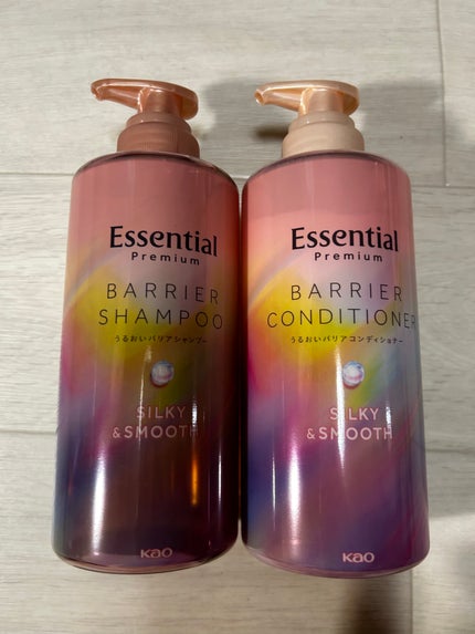 エッセンシャルプレミアム バリアシャンプー・コンディショナー シルキー&スムース/エッセンシャル/市販シャンプーを使ったクチコミ(1枚目)
