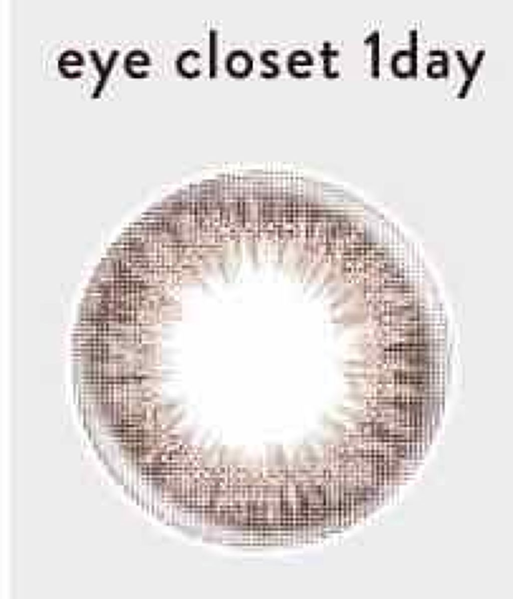 eye closet １day SweetSeries "Girly"（アイクローゼットワンデースウィートシリーズ ガーリー） Cacao Brown/EYE CLOSET/ワンデー（１DAY）カラコンを使ったクチコミ（2枚目）