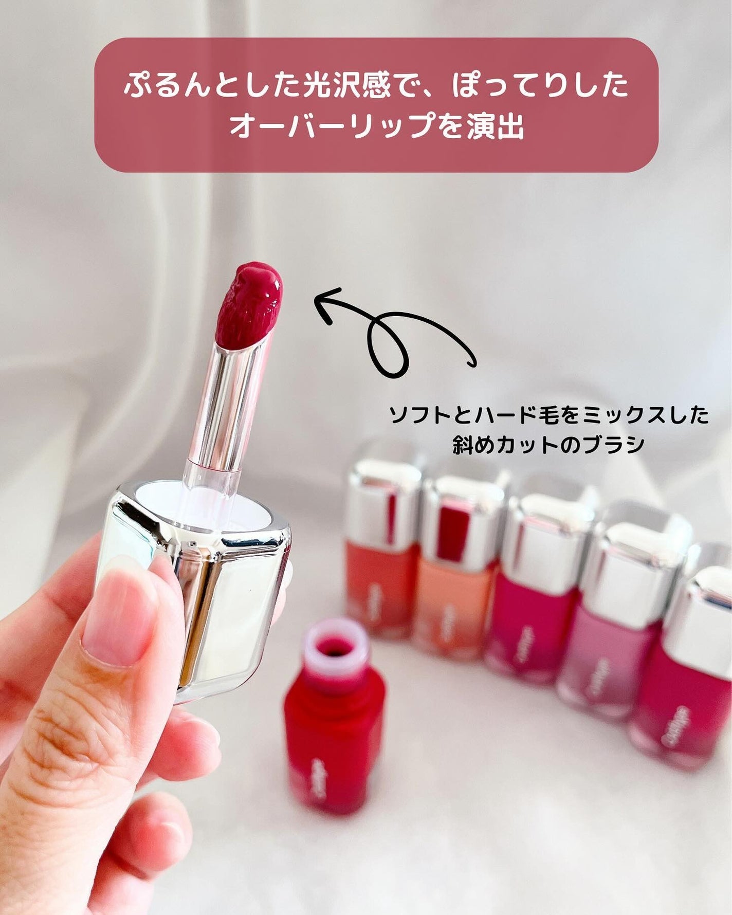 UNSEEN BLUR TINT/Oddtype/口紅を使ったクチコミ(3枚目)