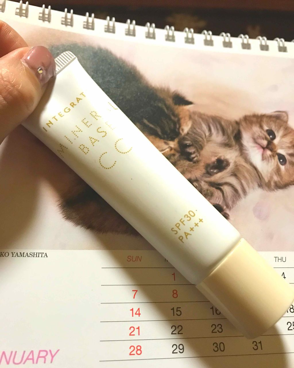 ミネラルベース CC/インテグレート/CCクリームを使ったクチコミ(1枚目)