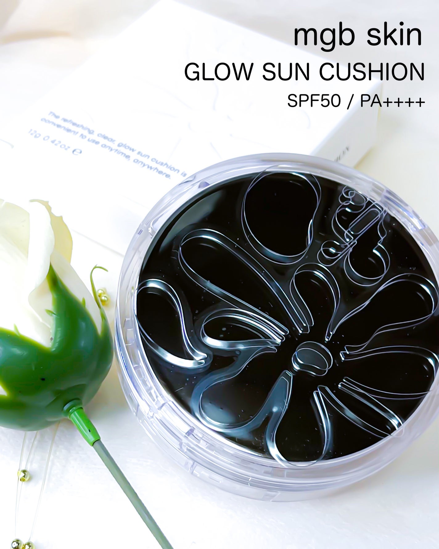 グロウ サン クッション/mgb skin/クッションファンデーションを使ったクチコミ(7枚目)