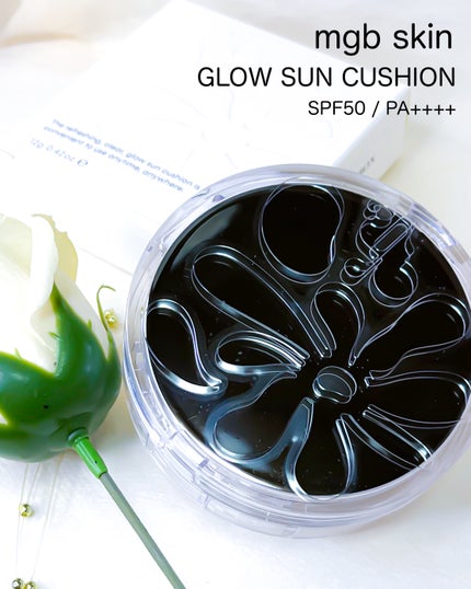 グロウ サン クッション/mgb skin/クッションファンデーションを使ったクチコミ(7枚目)