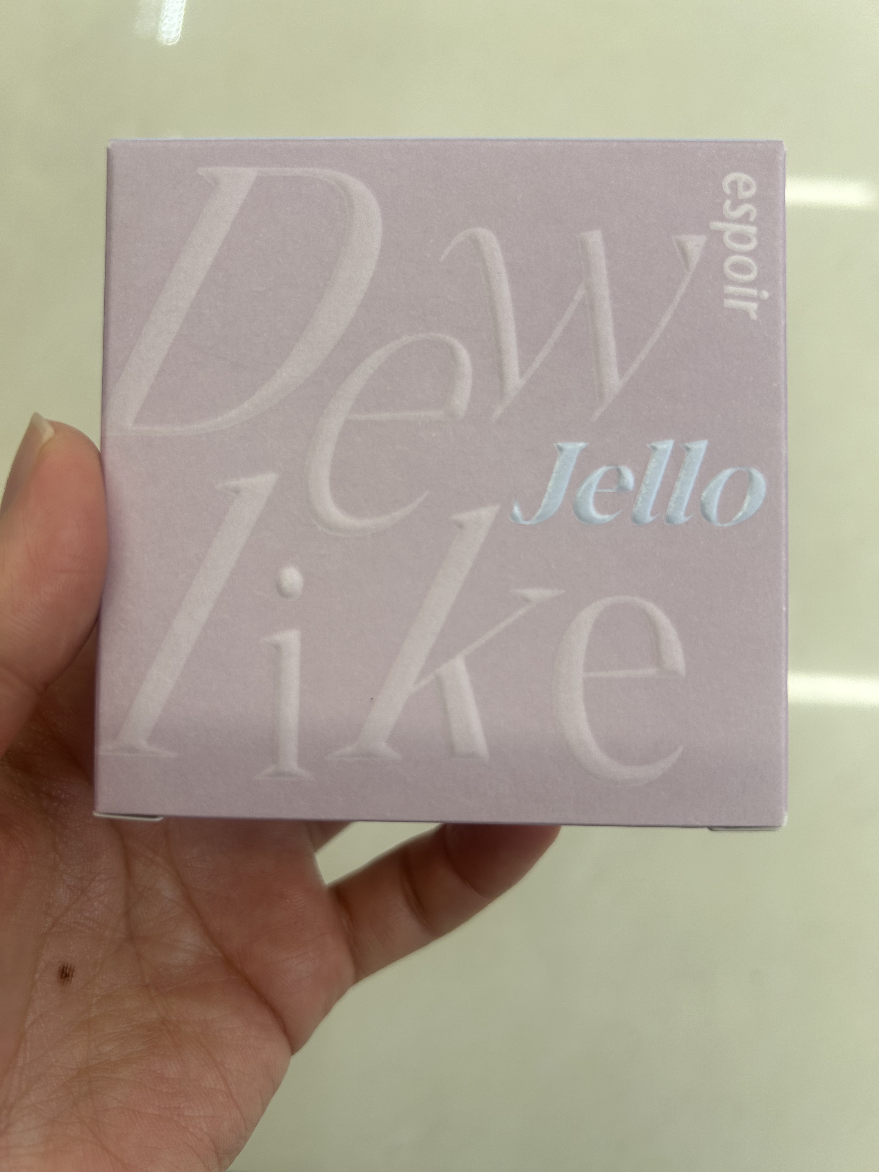 デューライクジェロー トーンアップクッション/espoir/化粧下地を使ったクチコミ（3枚目）