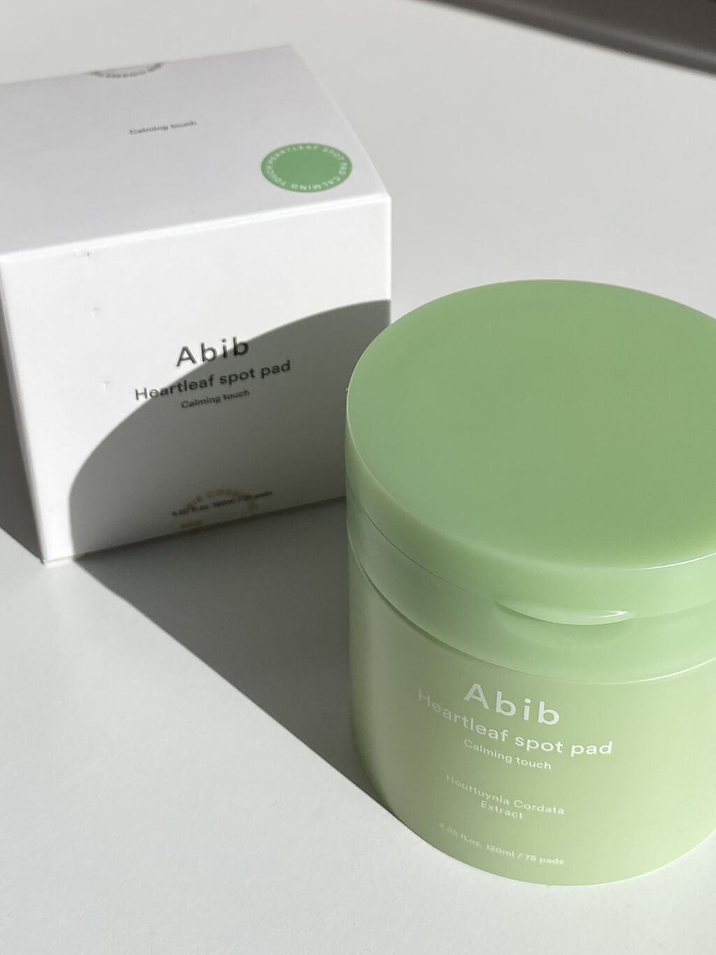 ドクダミカーミングタッチスポットパッド/Abib /トナーパッドを使ったクチコミ（1枚目）