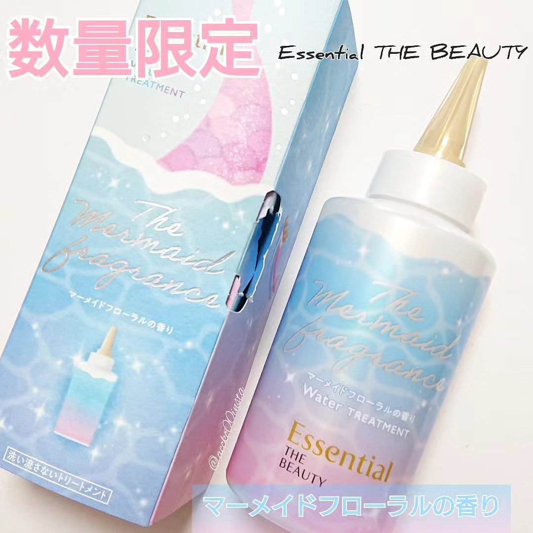 エッセンシャル THE BEAUTY 髪のキメ美容ウォータートリートメント マーメイドフローラルの香りのクチコミ「#コスメレビュー ⁡
⁡⁡
⁡エッセンシャル ザ ビューティ⁡⁡
⁡髪のキメ美容⁡
⁡ウォータ.....」（1枚目）