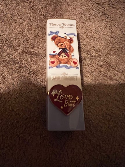 ラブベアリップスティック/FlowerKnows/口紅を使ったクチコミ(4枚目)