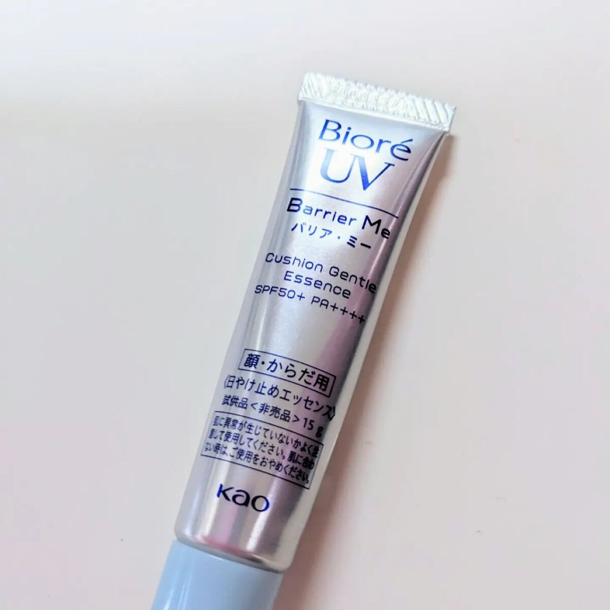 ビオレUV バリアミー クッションジェントルエッセンス		/ビオレ/日焼け止めクリームを使ったクチコミ（1枚目）