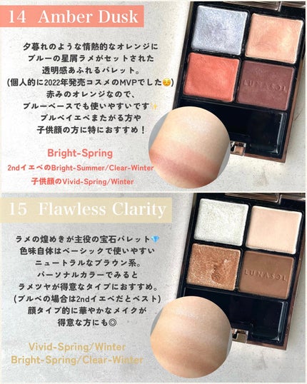 アイカラーレーション/LUNASOL/アイシャドウパレットを使ったクチコミ(5枚目)