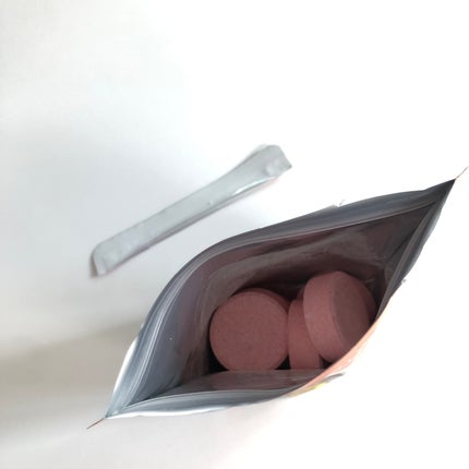 meshimase バスタブレット リフレッシュ&ジューシーなベルガモットの香り/meshimase/炭酸系入浴剤を使ったクチコミ(2枚目)