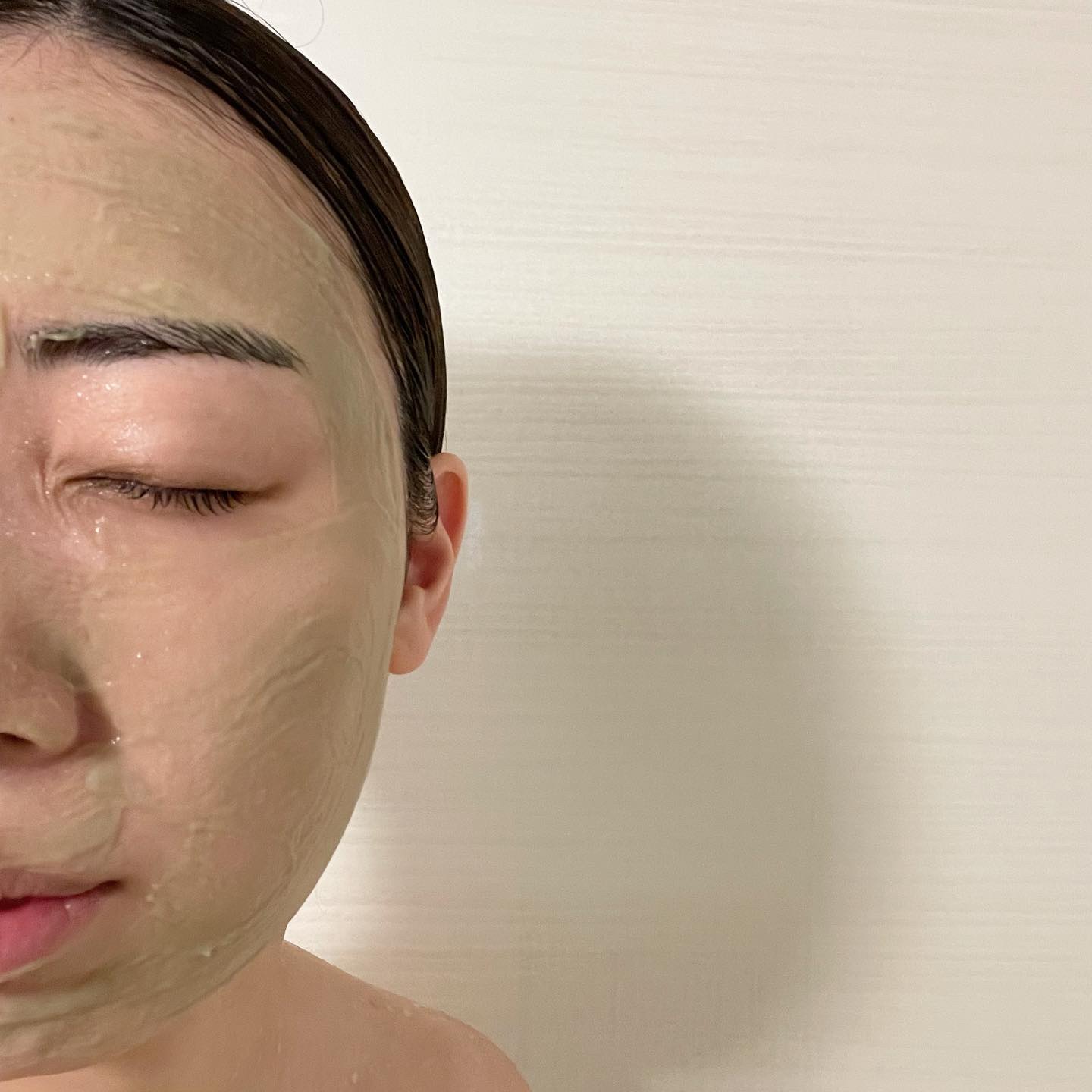 skinmarche WAOPLUS ハートリーフマグワートブースターマスク/ブレーンコスモス/洗い流すパック・マスクを使ったクチコミ（3枚目）