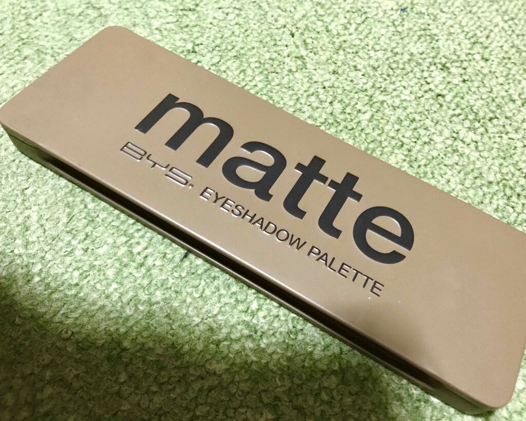 BYS MATTE EYESHADOW PALETTE/BYS/アイシャドウパレットを使ったクチコミ（1枚目）