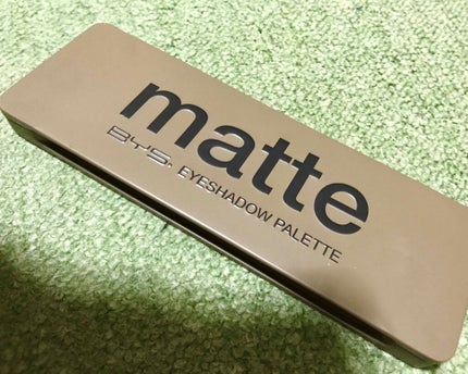 BYS MATTE EYESHADOW PALETTE/BYS/アイシャドウパレットを使ったクチコミ(1枚目)