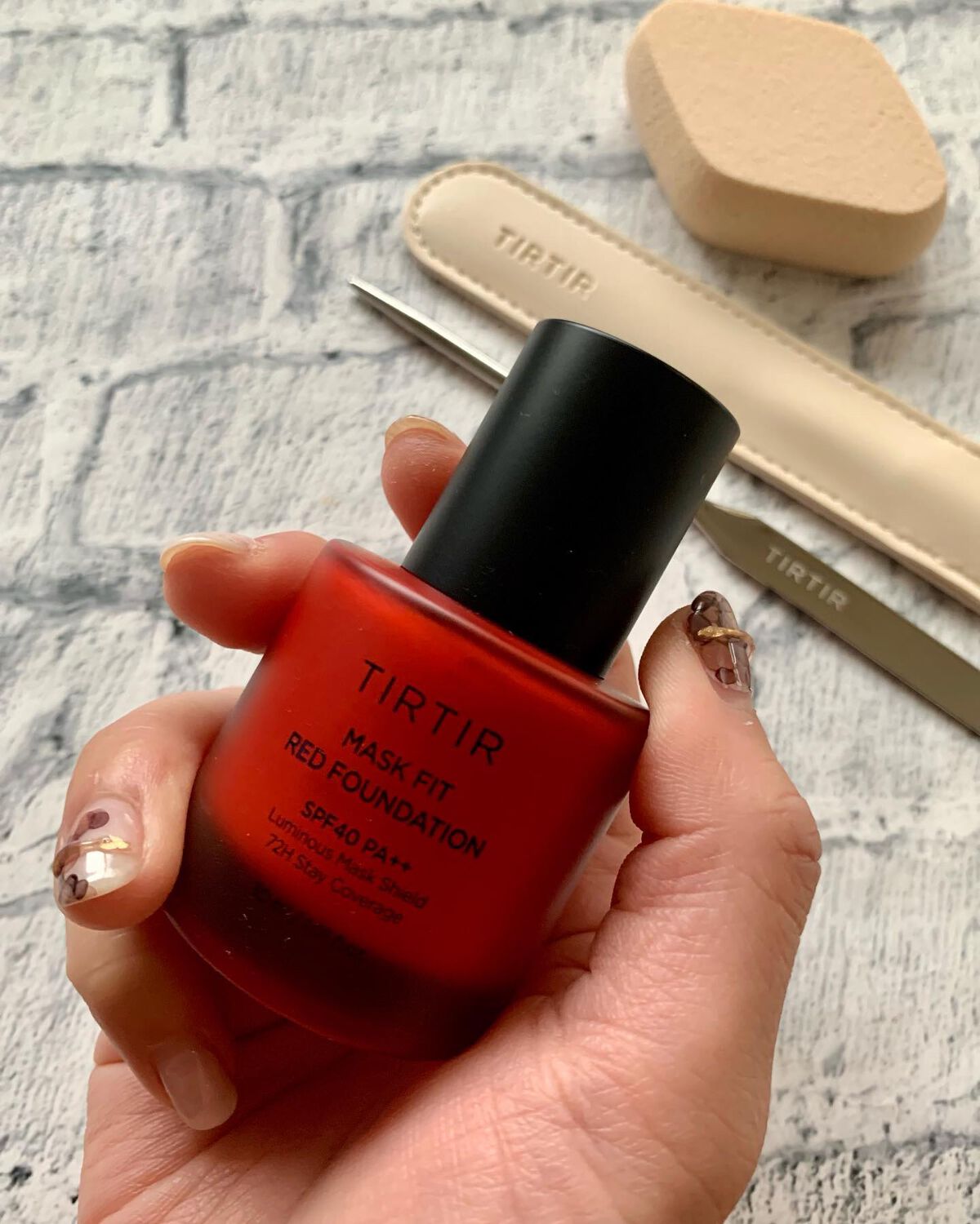 マスクフィットレッドファンデーション/TIRTIR(ティルティル)/リキッドファンデーションを使ったクチコミ(1枚目)