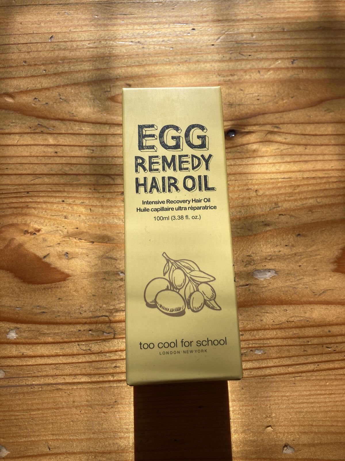 エッグレミディ ヘアオイル/too cool for school/ヘアオイルを使ったクチコミ（1枚目）