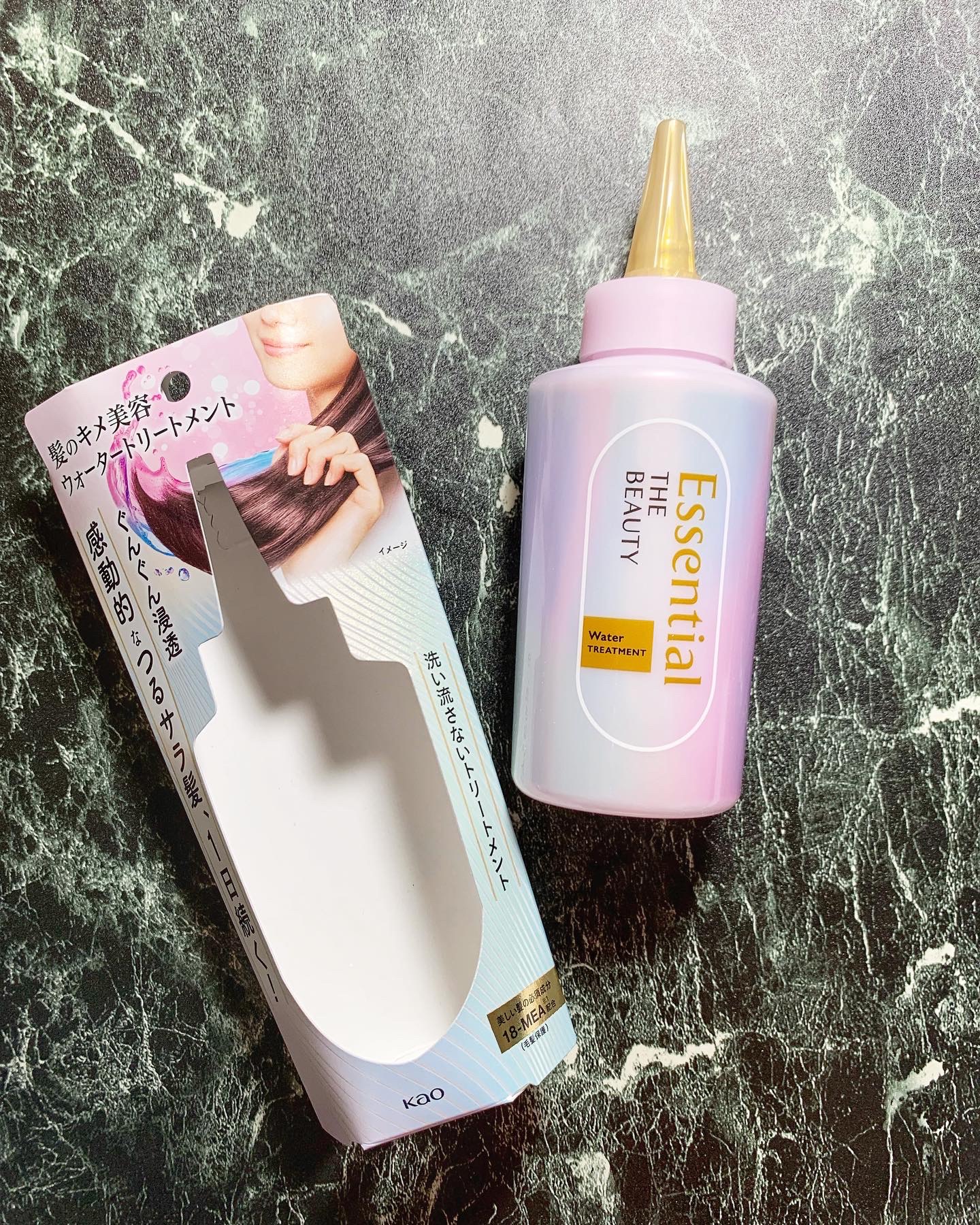 エッセンシャル プレミアム ウォータートリートメント EXスムース/エッセンシャル/アウトバストリートメントを使ったクチコミ（3枚目）