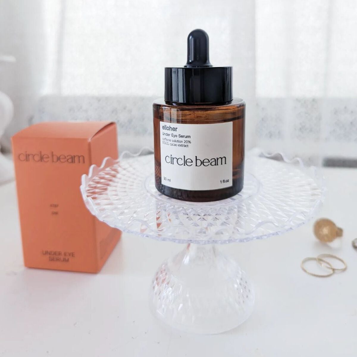サークルビーム - Under Eye Serum/elloher/美容液を使ったクチコミ(1枚目)