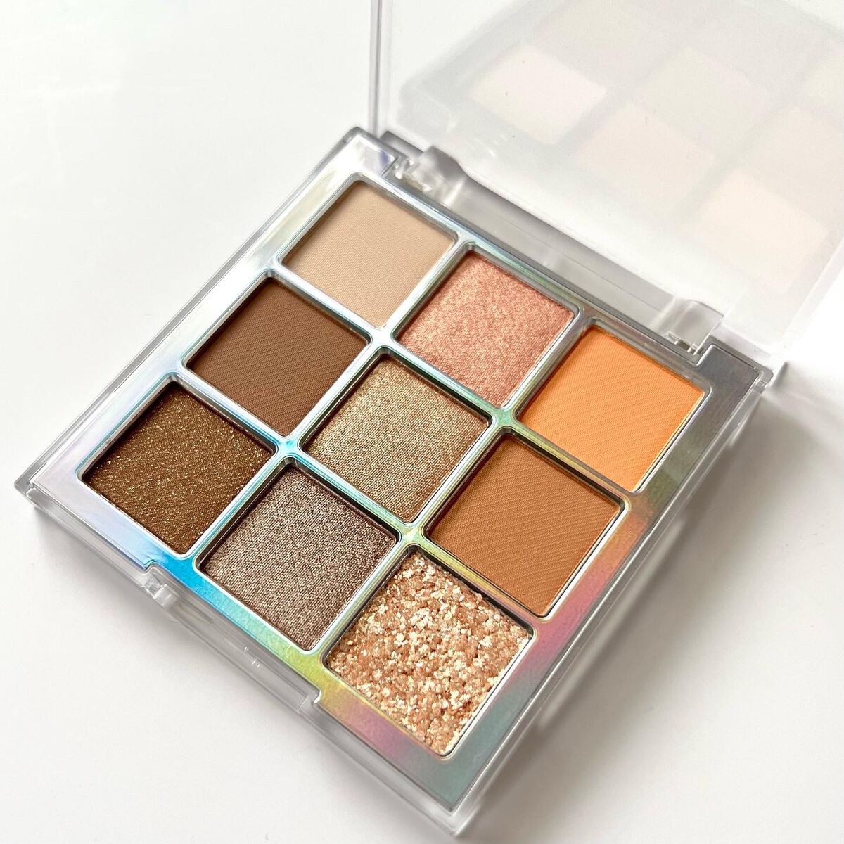 オールカバレージカラーパレット 01 WARM/SHHOM/アイシャドウパレットを使ったクチコミ（1枚目）