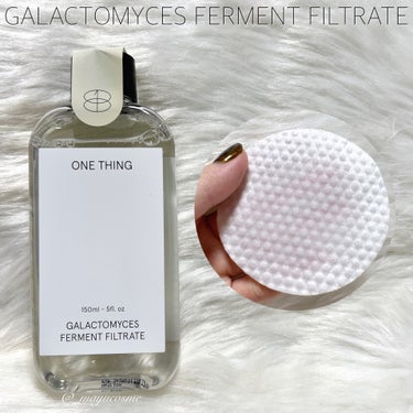 ONE THING ガラクトミセス化粧水のクチコミ「肌の透明感が欲しいあなたへ！

▷GALACTOMYCES FERMENT FILTRATE
.....」（2枚目）