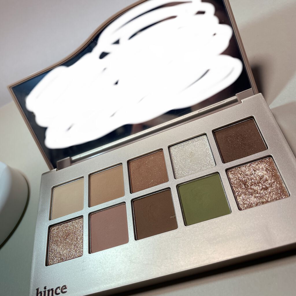 ニューデップスアイシャドウパレット/hince/アイシャドウパレットを使ったクチコミ（1枚目）
