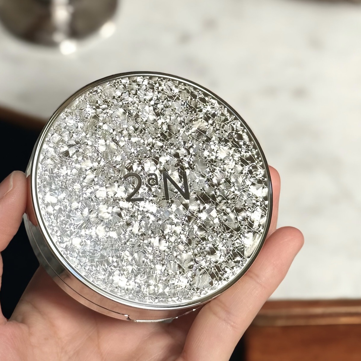 グリーミングテンションパクト/2aN/クリーム・エマルジョンファンデーションを使ったクチコミ（3枚目）