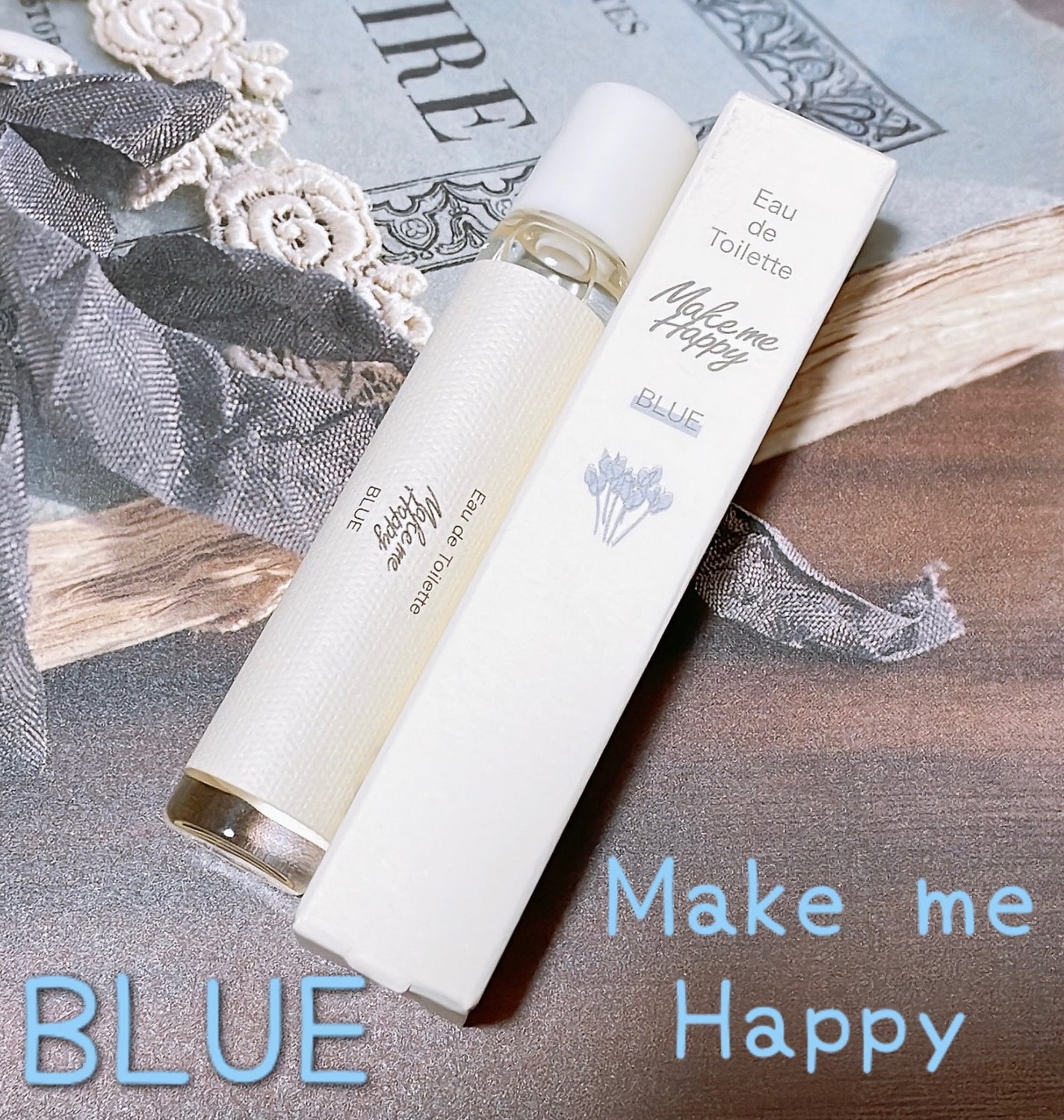 メイクミーハッピー オードトワレ BLUE/キャンメイク/香水(レディース)を使ったクチコミ(1枚目)