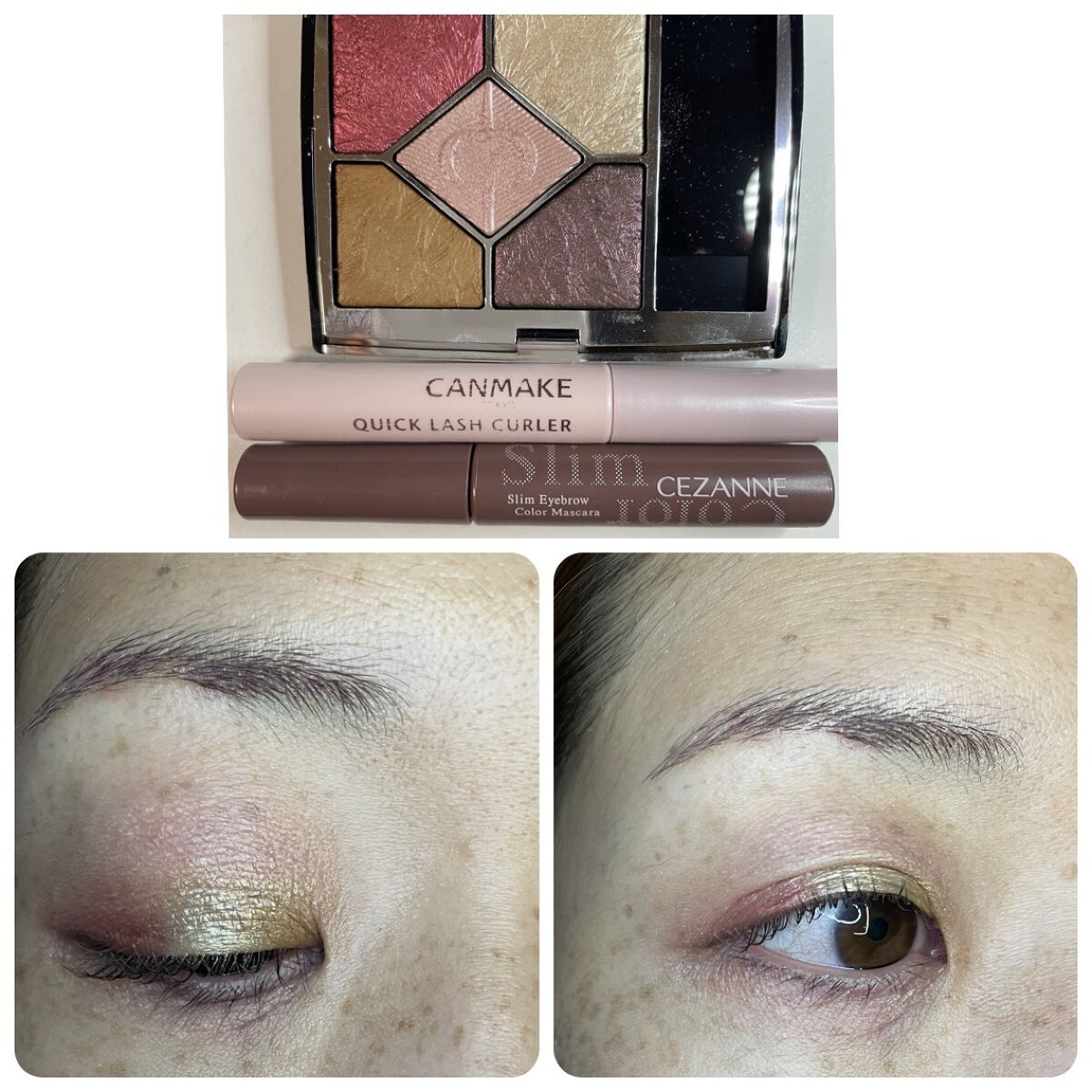 極細アイブロウマスカラ/CEZANNE/眉マスカラを使ったクチコミ（1枚目）