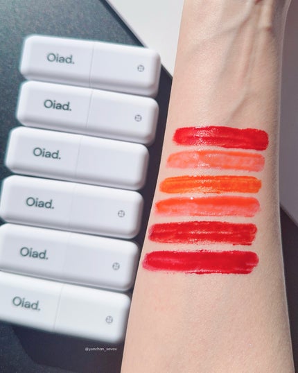 リップティーク/oiad/口紅を使ったクチコミ(4枚目)