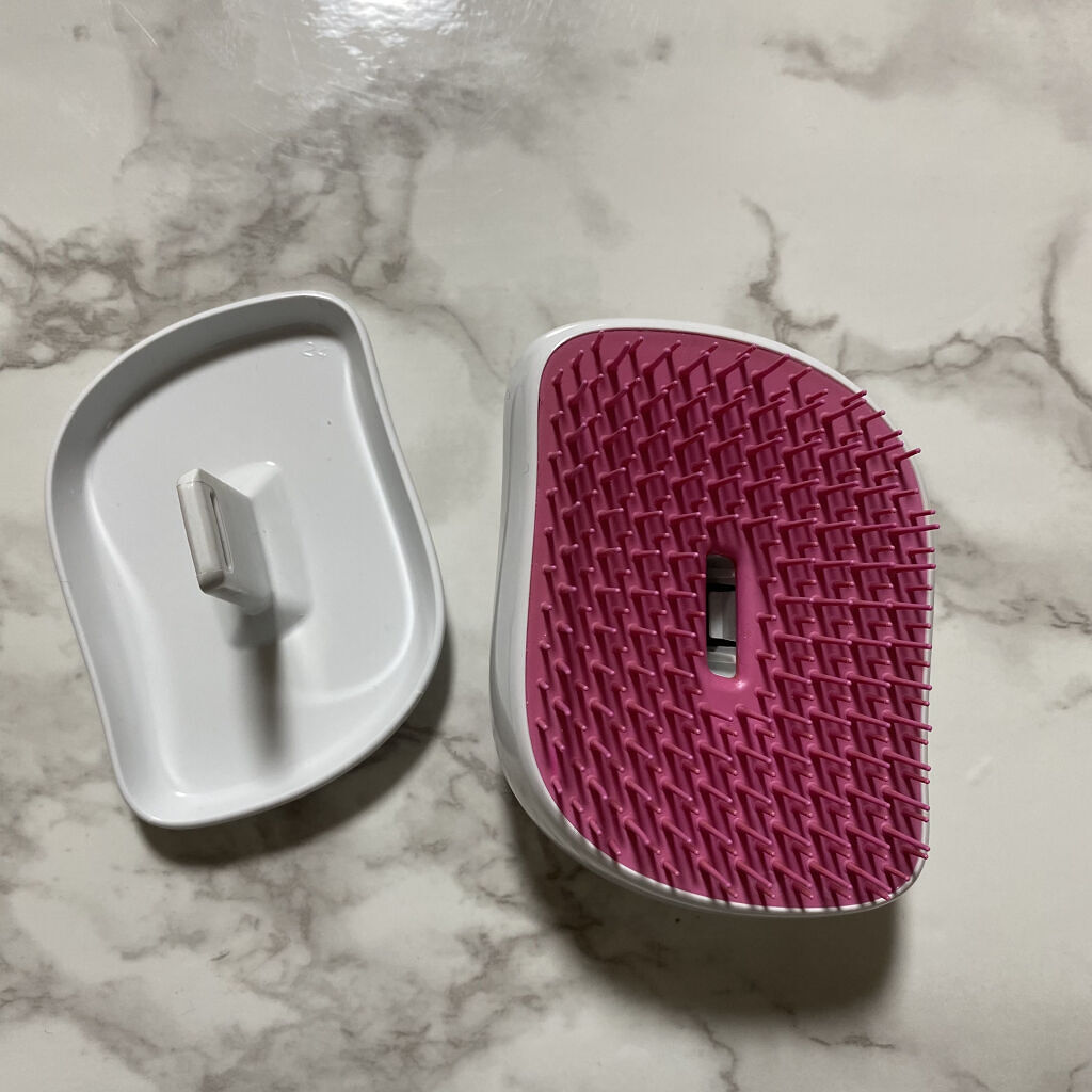 デタングリングブラシ シュガーピンク/マペペ/ヘアブラシを使ったクチコミ（3枚目）