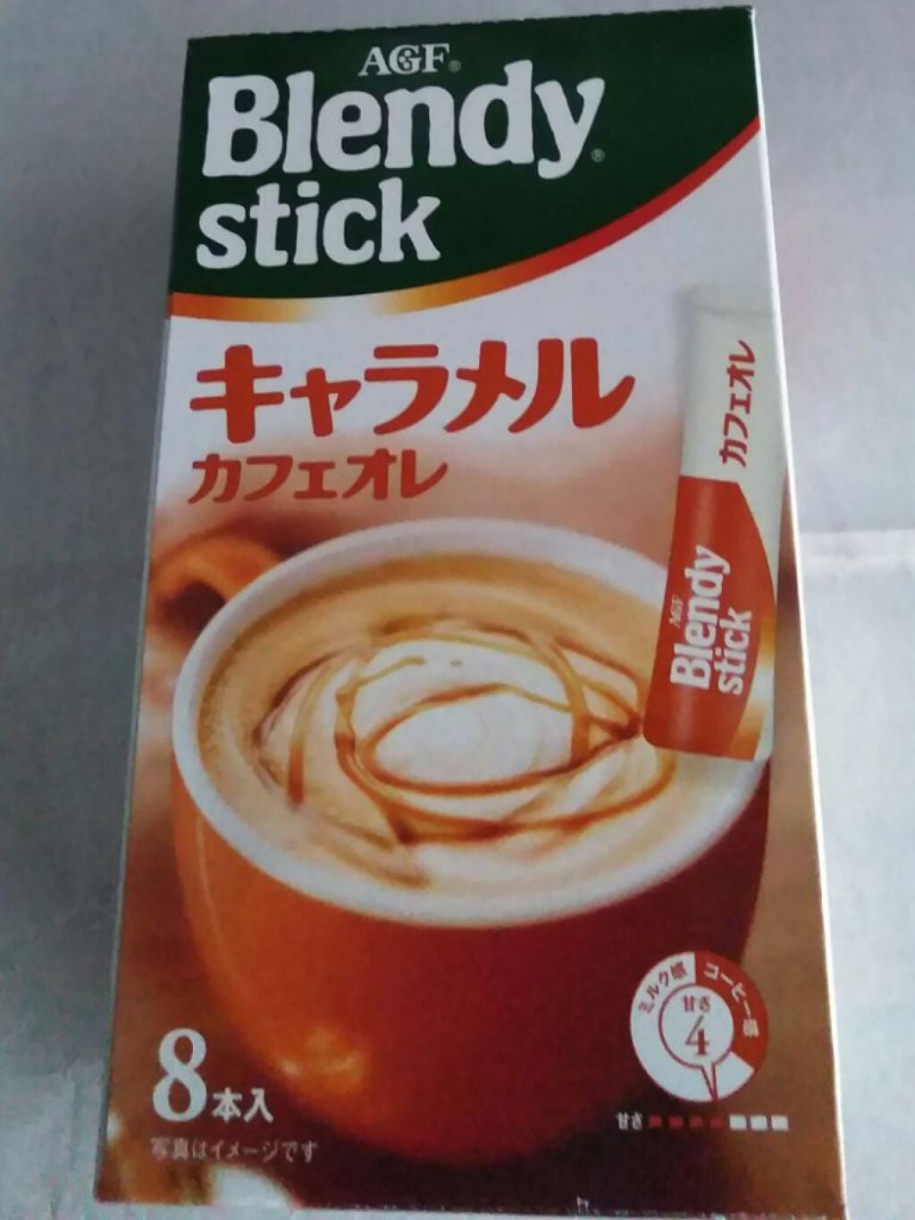 Blendy キャラメルカフェオレ/AGF/ドリンクを使ったクチコミ(1枚目)