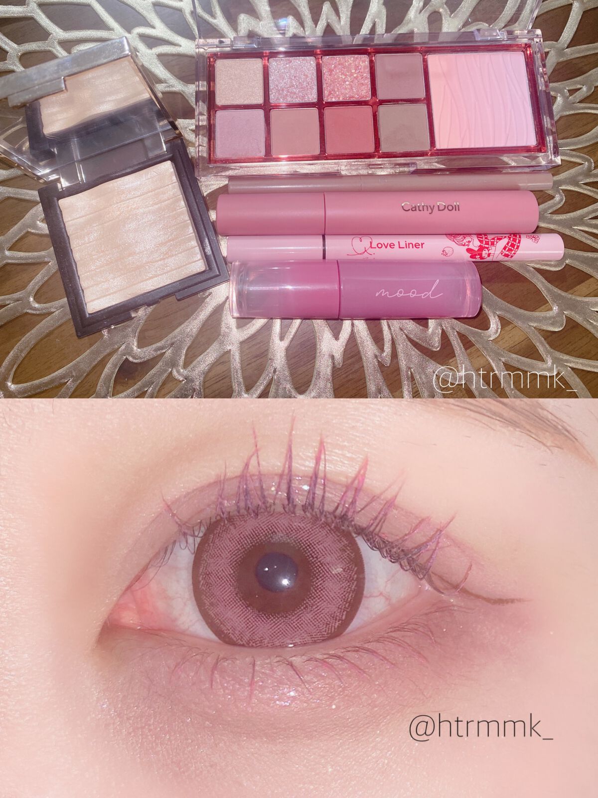 ラブ・ライナー リキッドアイライナーＲ３ ブラウン（サンリオキャラクターズ）/ラブ・ライナー/リキッドアイライナーを使ったクチコミ（1枚目）