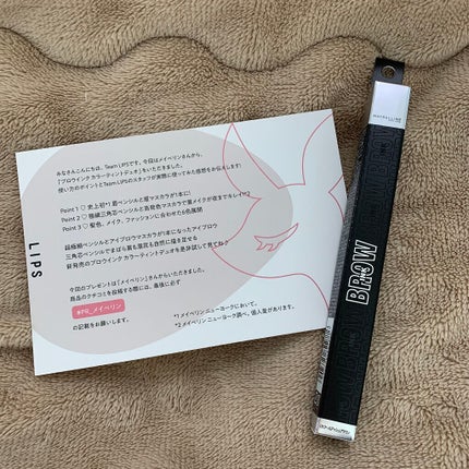 ブロウインク カラーティントデュオ/MAYBELLINE NEW YORK/眉ティントを使ったクチコミ(1枚目)