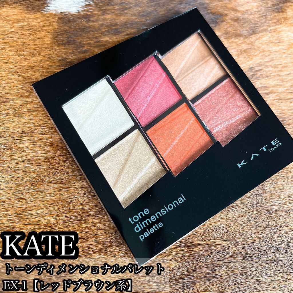 トーンディメンショナルパレット/KATE/メイクアップキットを使ったクチコミ(1枚目)