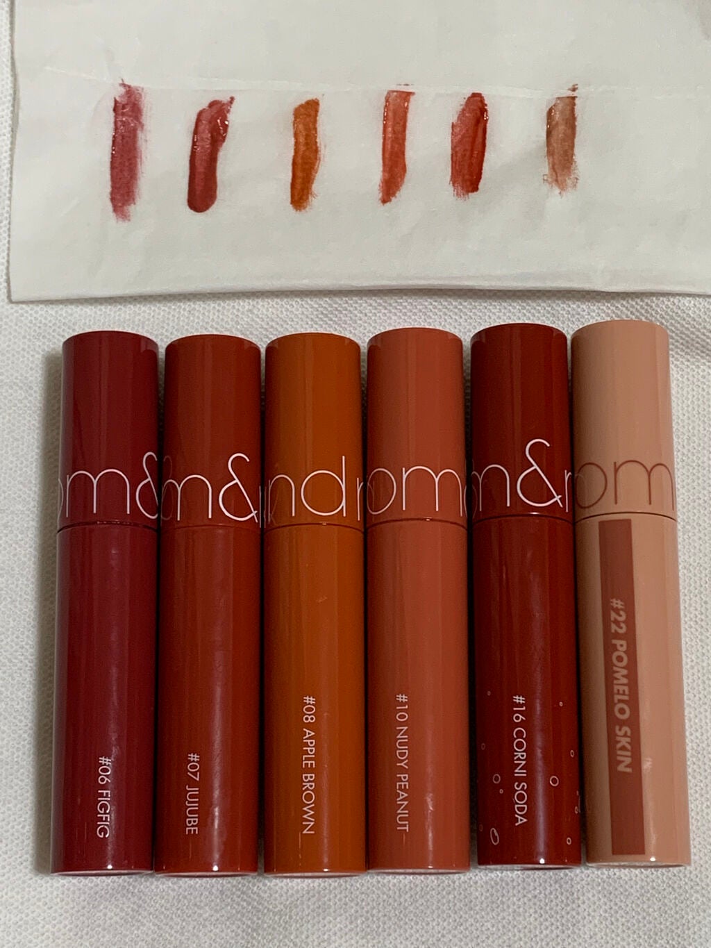 ジューシーラスティングティント/rom&nd/リップティントを使ったクチコミ(2枚目)