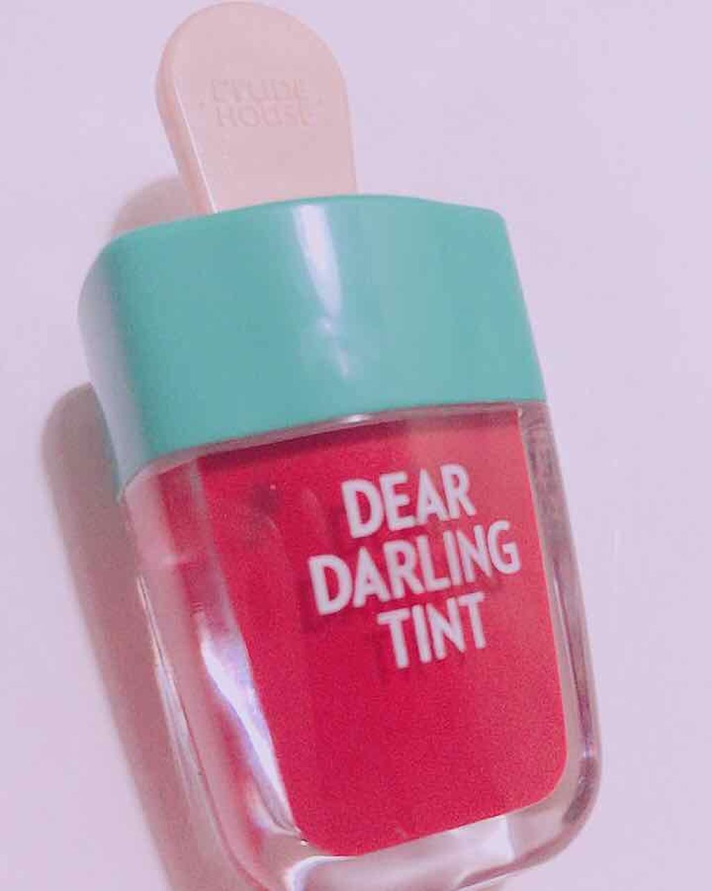 ディアダーリン ウォータージェルティント （アイスティント）/ETUDE/口紅を使ったクチコミ（1枚目）