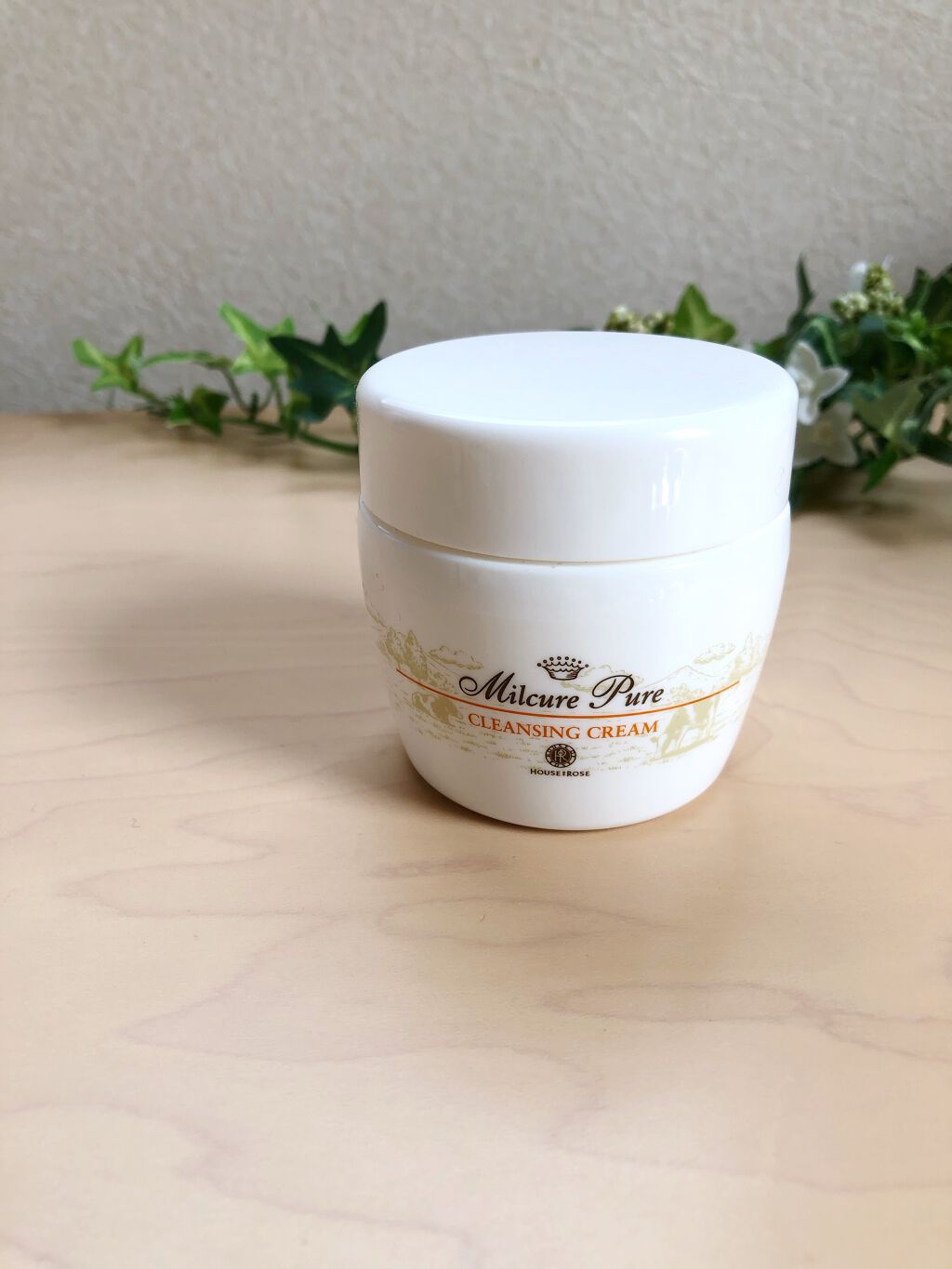 ハウス オブ ローゼ ミルキュア ピュア クレンジングクリームのクチコミ「ミルキュア ピュア クレンジングクリーム ハウスオブローゼ

こってりとした油分強めのクリーム.....」（1枚目）