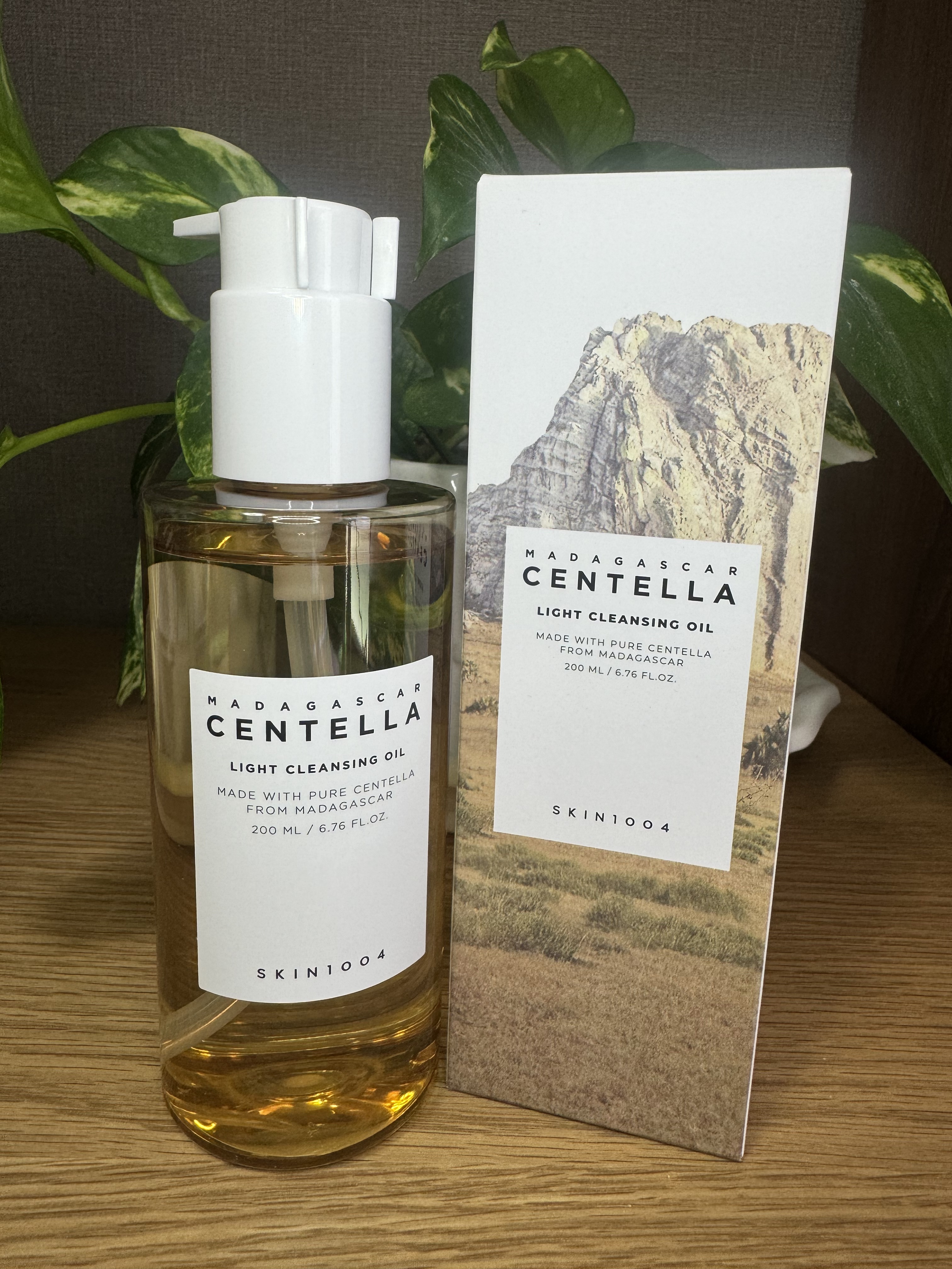 センテラ ライトクレンジングオイル/SKIN1004/オイルクレンジングを使ったクチコミ（1枚目）