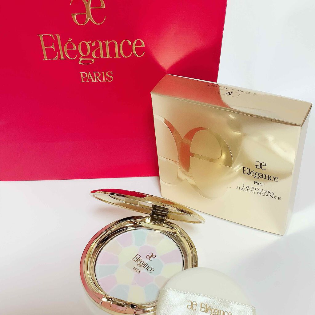 ラ プードル オートニュアンス/Elégance/プレストパウダーを使ったクチコミ（1枚目）
