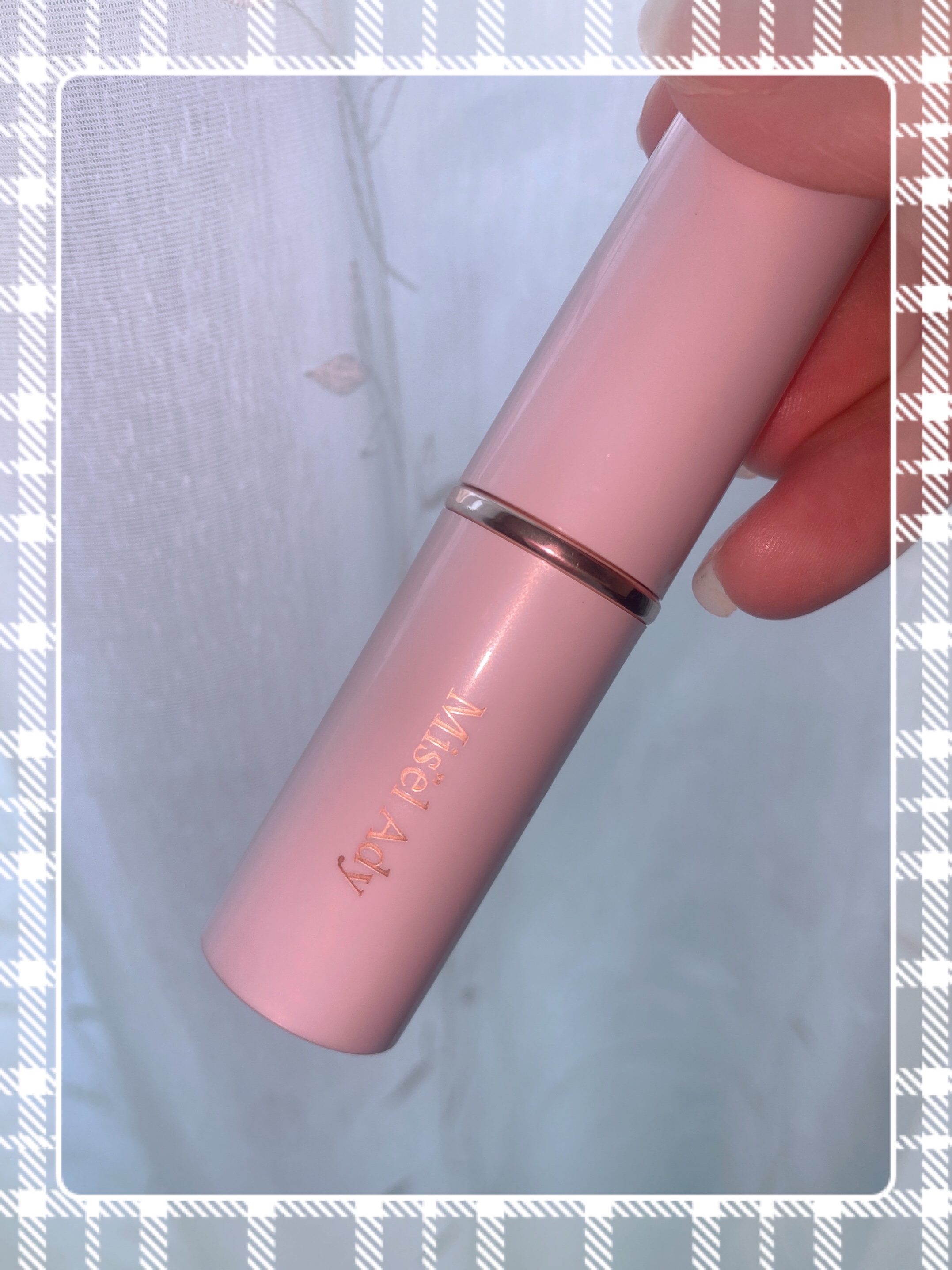 シアーグロウスティック チークカラー 03 フォギーローズ/ミゼルエディ/ジェル・クリームチークを使ったクチコミ（1枚目）