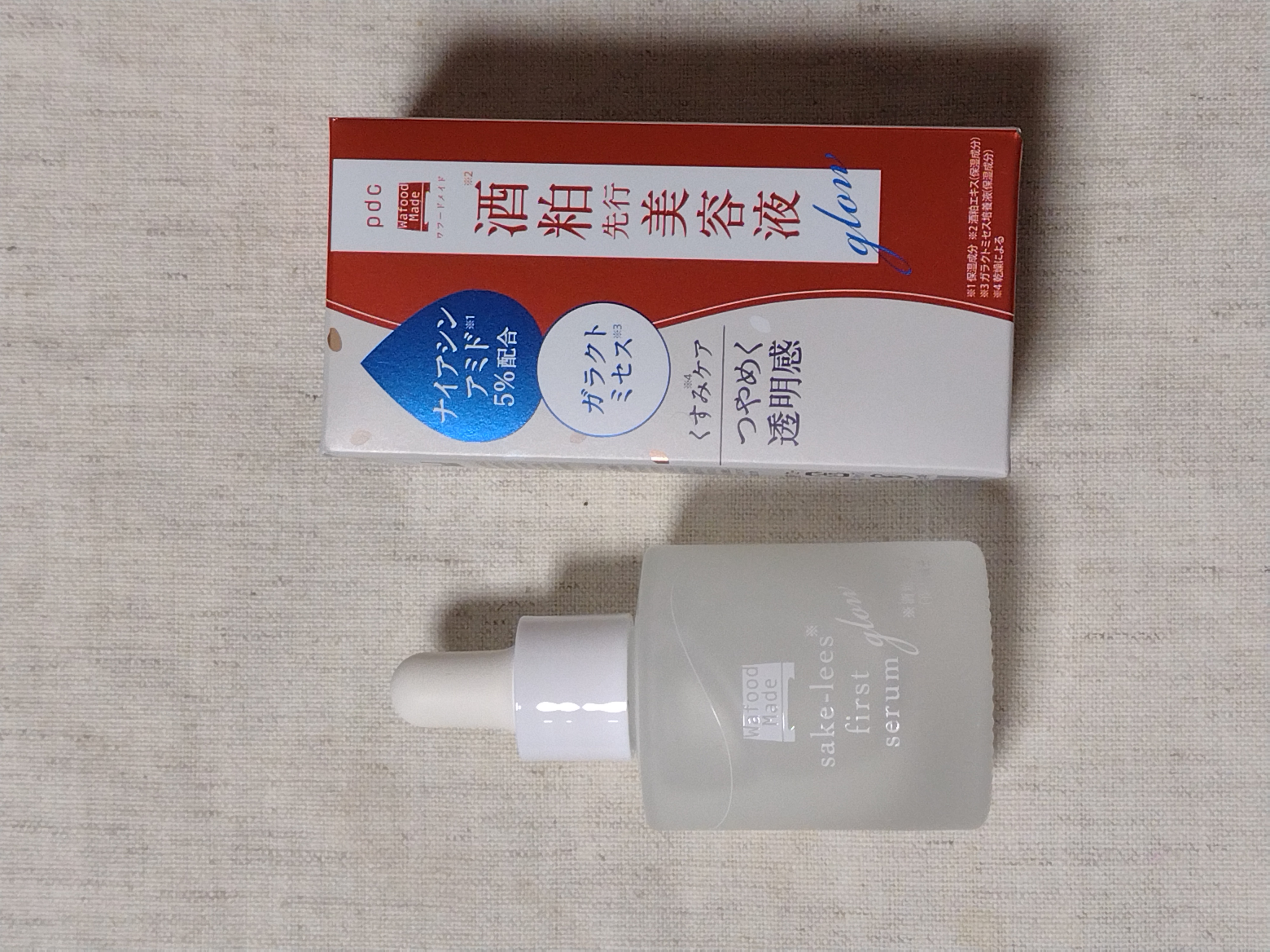 ワフードメイド 酒粕先行美容液 グロー/pdc/ブースター・導入液を使ったクチコミ（1枚目）