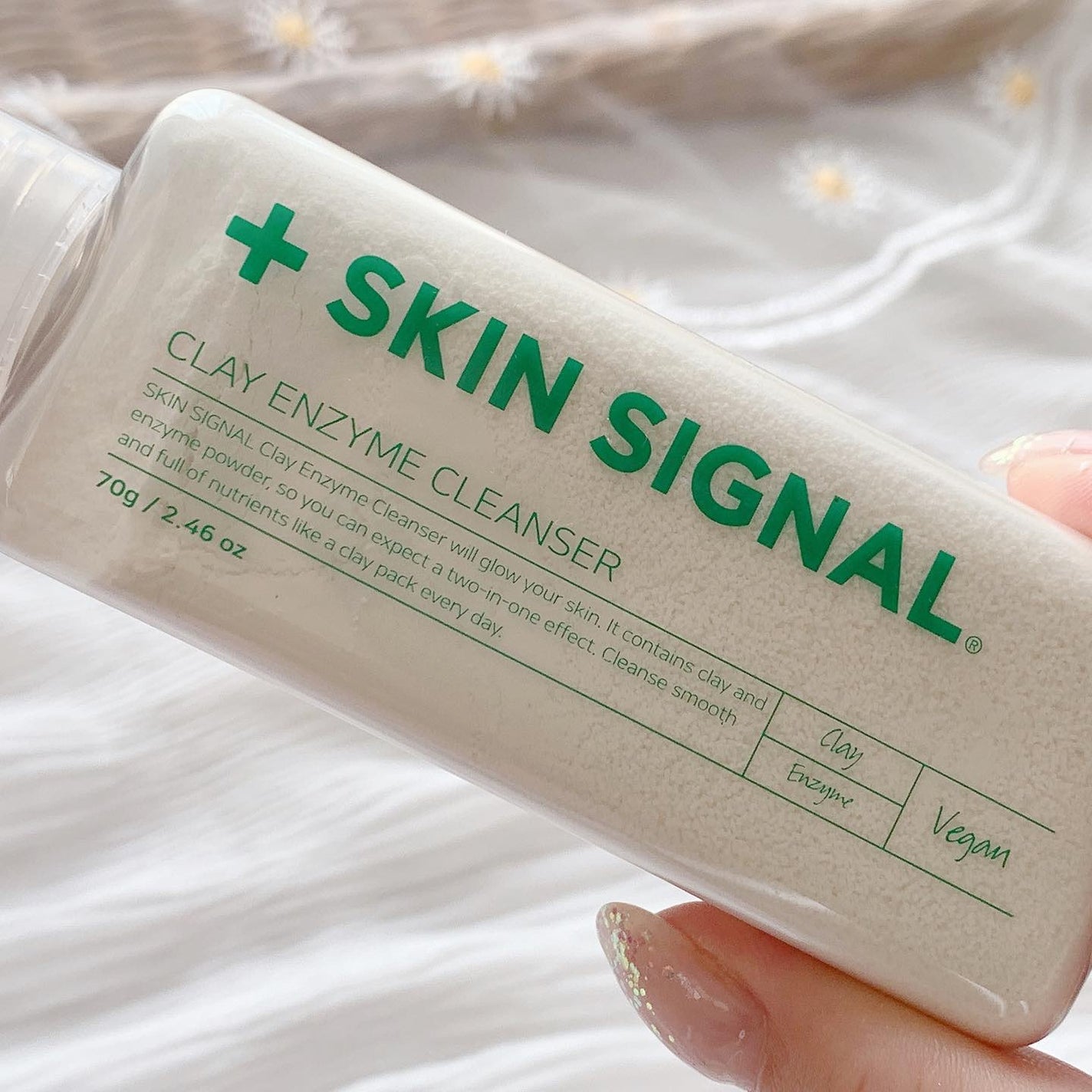 ホワイト クレイ酵素クレンザー /SKIN SIGNAL/洗顔パウダーを使ったクチコミ(3枚目)