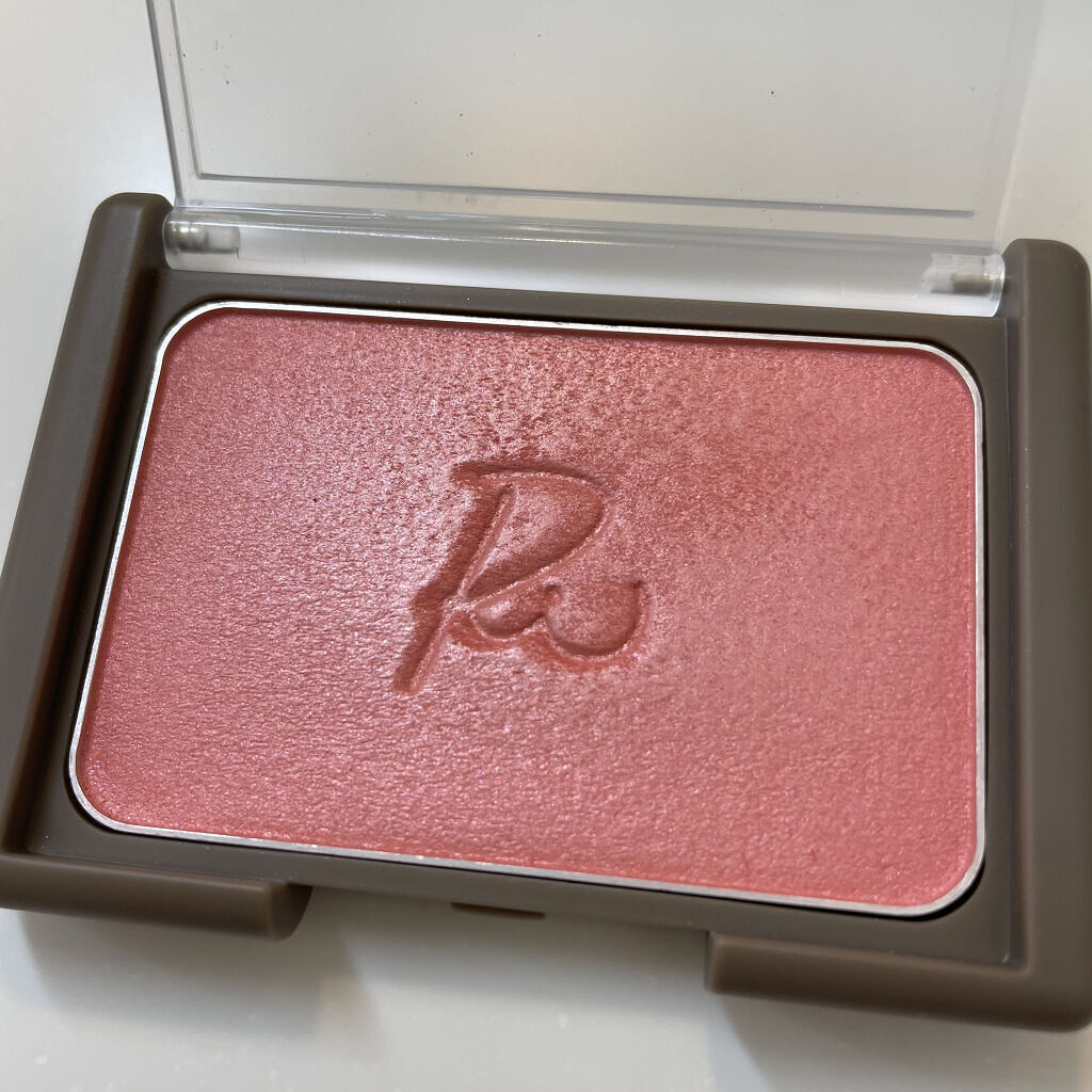 ヴェールグロウチーク 02 キューピッドピンク/Ririmew/パウダーチークを使ったクチコミ（2枚目）