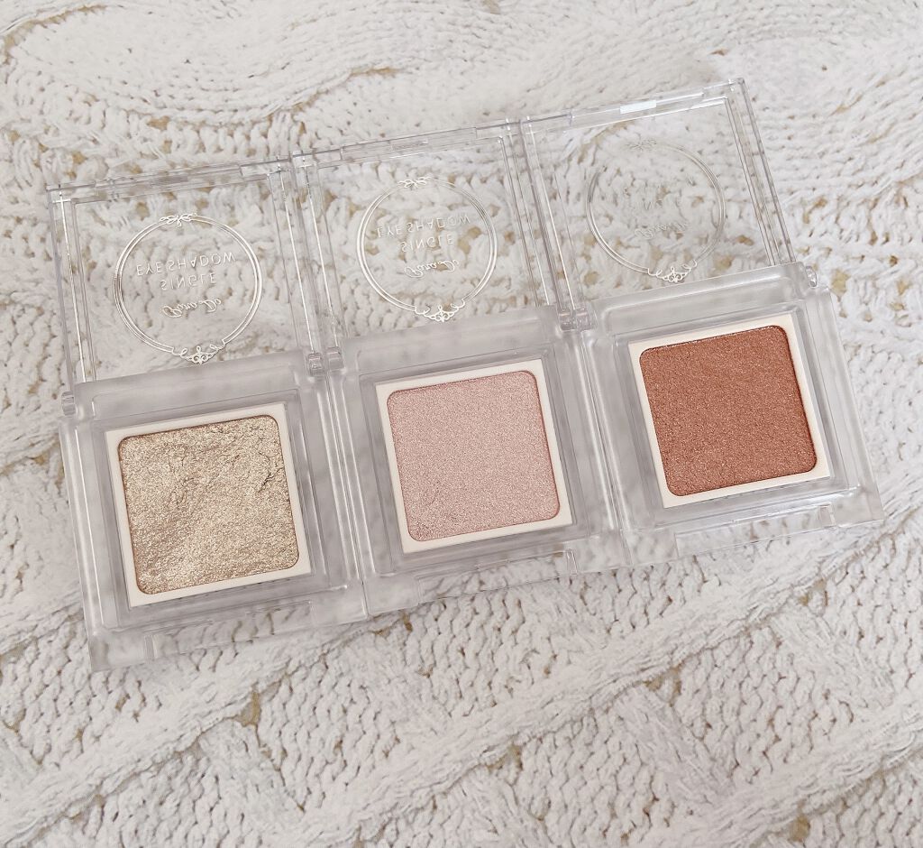 パラドゥ シングルアイシャドウ	/パラドゥ/単色アイシャドウを使ったクチコミ（2枚目）